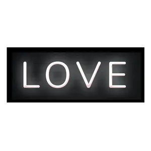 تابلو ال ای دی مدل نئون طرح love