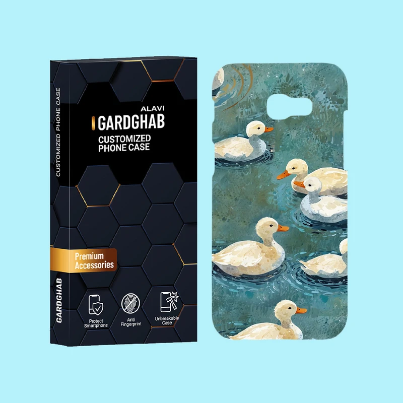 کاور گارد قاب علوی مدل حیوانات مناسب برای گوشی موبایل سامسونگ Galaxy A5 2017 / A520