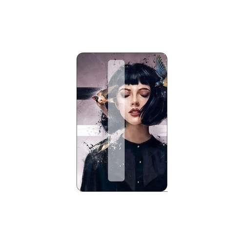 استیکر کارت طرح دخترونه بسته 3 عددی