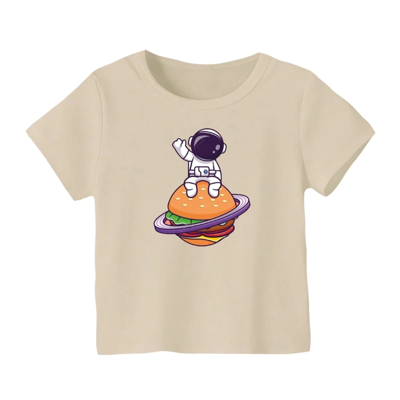 تی شرت آستین کوتاه بچگانه مدل فضانورد کد ۷