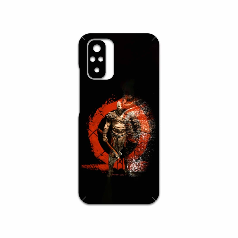 برچسب پوششی ماهوت مدل God-Of-War-Game مناسب برای گوشی موبایل شیائومی Redmi Note 10