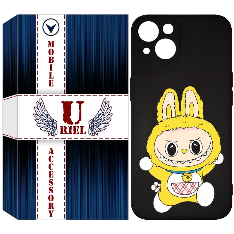 کاور یوریل مدل KSH کد 122 طرح عروسک لبوبو مناسب برای گوشی موبایل اپل iPhone 13