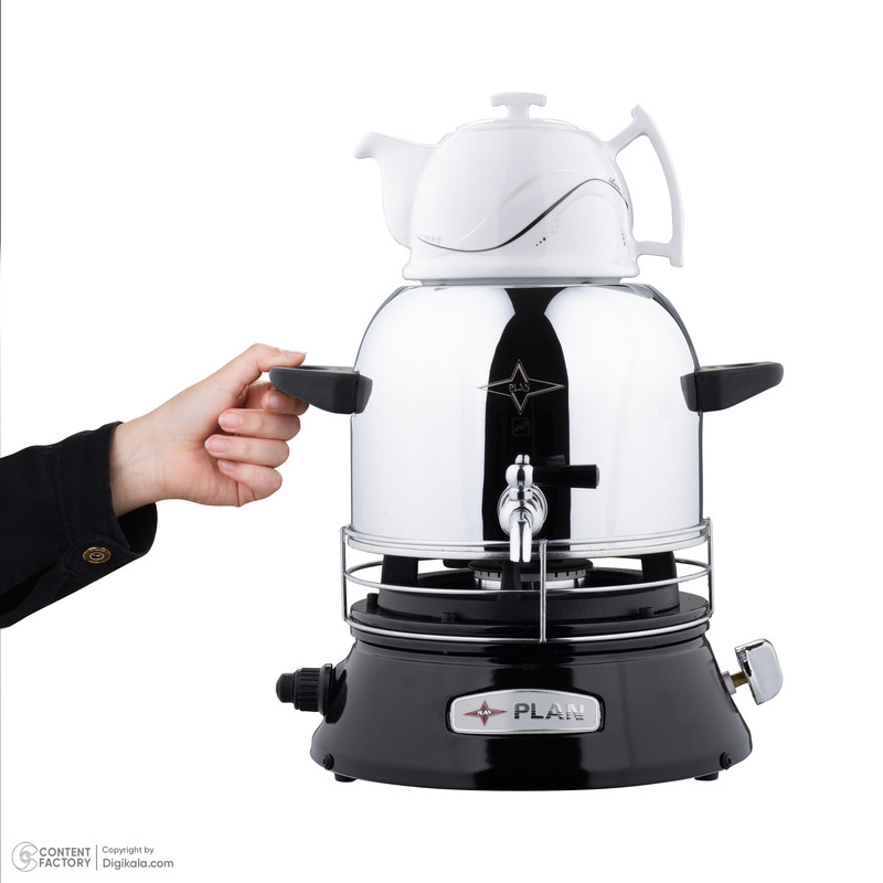 سماور گازی پلان مدل 1583 ظرفیت 4 لیتر