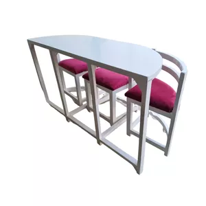  میز و صندلی ناهارخوری 3 نفره گالری چوب آشنایی مدل Wh-716
