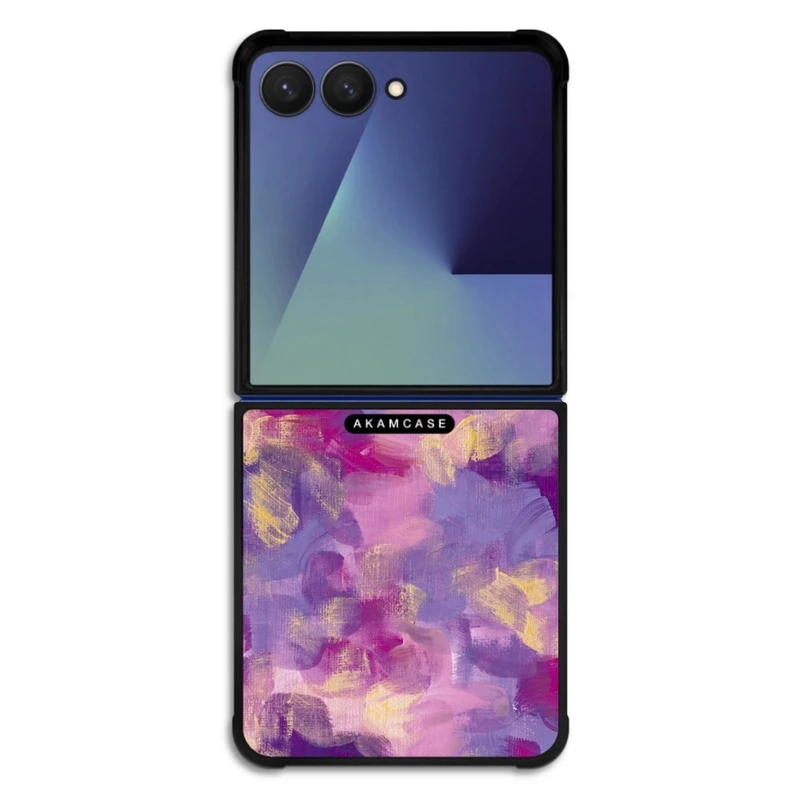  کاور آکام مدل AMC-WSGZFLIP7-WATER COLOR-9 مناسب برای گوشی موبایل سامسونگ Galaxy Z Flip 7   