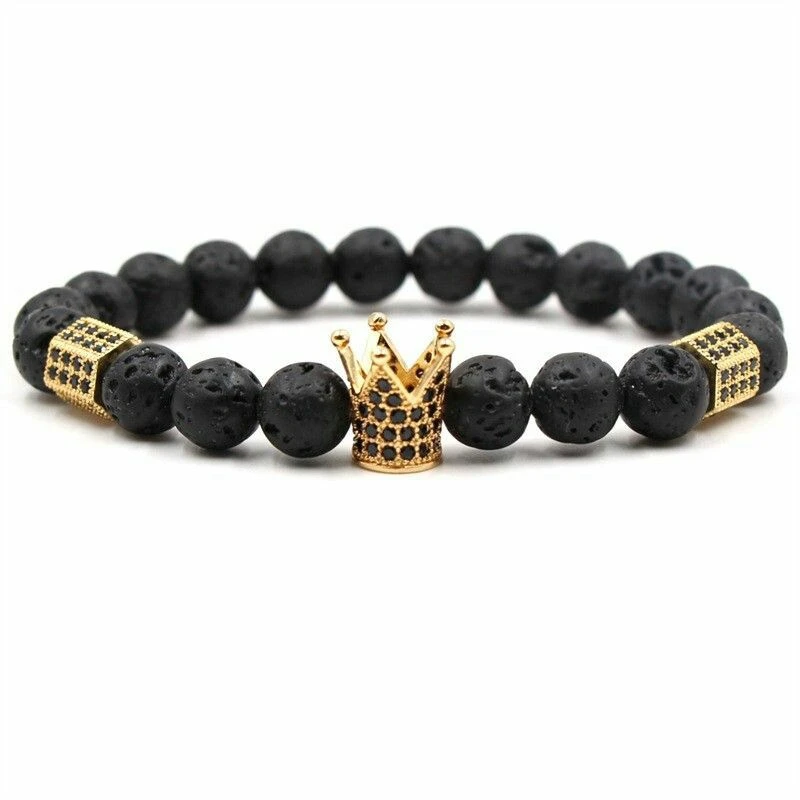 دستبند مردانه مدل دانلی کد king gold 220