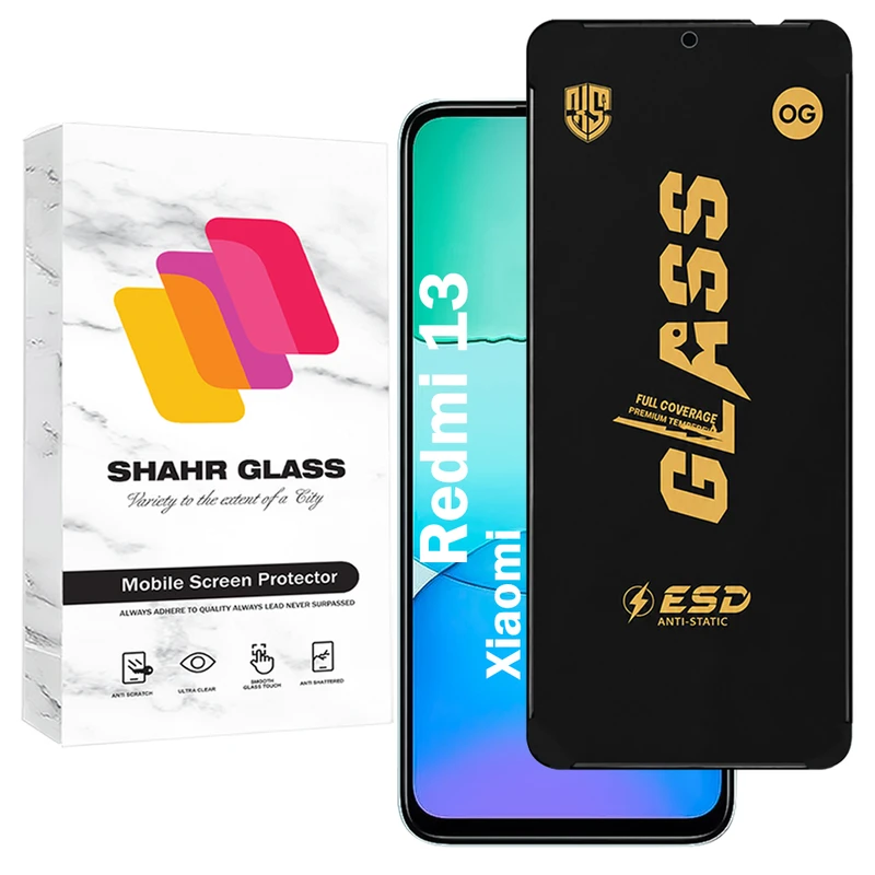 محافظ صفحه نمایش شهر گلس مدل OGESD مناسب برای گوشی موبایل شیائومی Redmi 13 4G / 5G