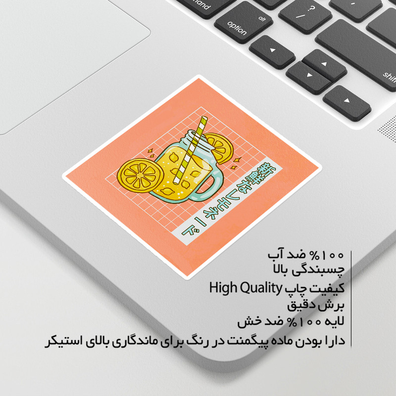 استیکر لپ تاپ ماسا دیزاین طرح ژاپن مدل venus648
