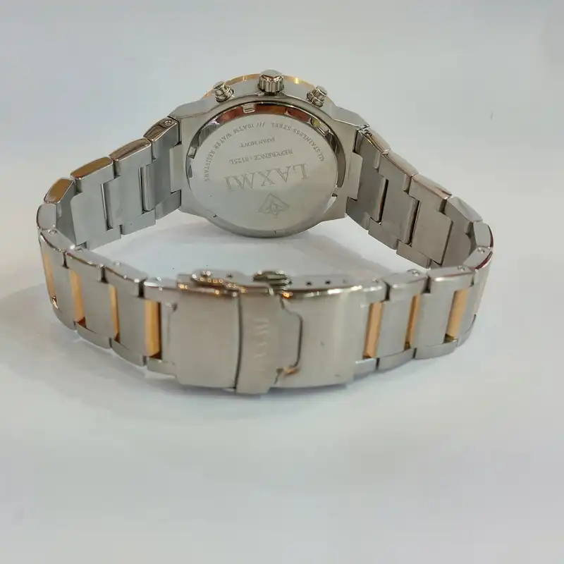 ست ساعت مچی عقربه ای زنانه و مردانه لاکسمی مدل 8125-5