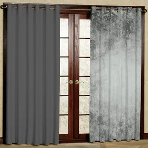 پرده مدل پتینه و ساده هازان پانچی کد 1172a سایز 140x200 سانتی متر