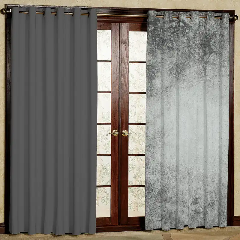 پرده مدل پتینه و ساده هازان پانچی کد 1172a سایز 140x200 سانتی متر