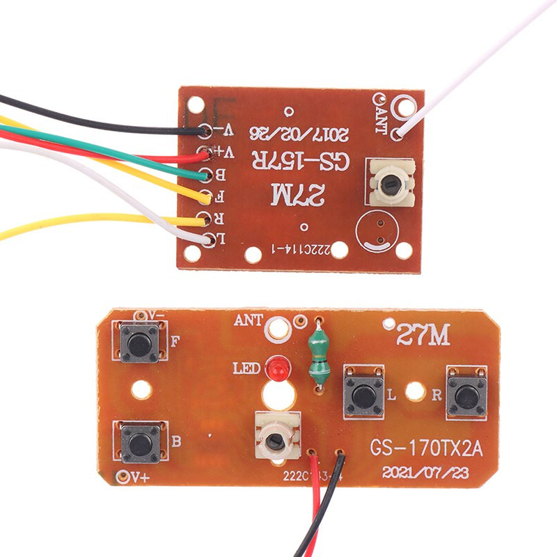 گیرنده و فرستنده ماشین کنترلی مدل 4CH-LED