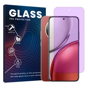 Glass Hydrogel model anti-purple Screen Protector for Honor X9d mobile phone