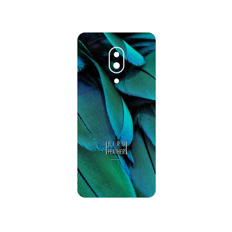 برچسب پوششی ماهوت مدل Green Feather مناسب برای گوشی موبایل لنوو Z5 Pro