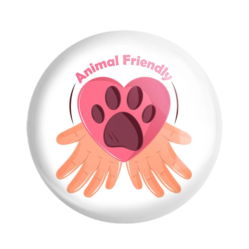 مگنت خندالو مدل حمایت از حیوانات کد 27343