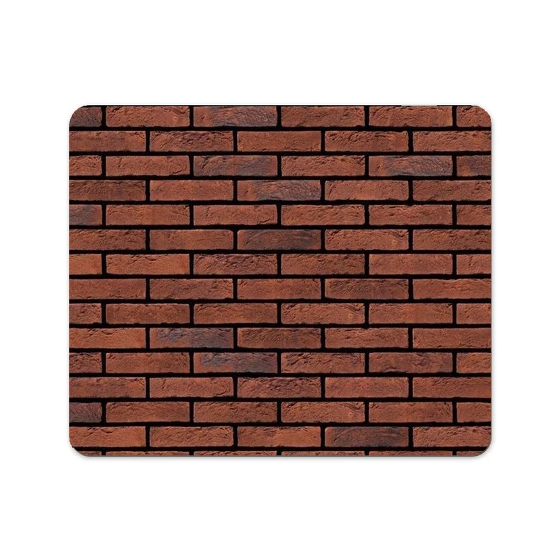  ماوس پد پاد آفرین طرح دیوار آجری کد 654 سایز 19*24 سانتی متر