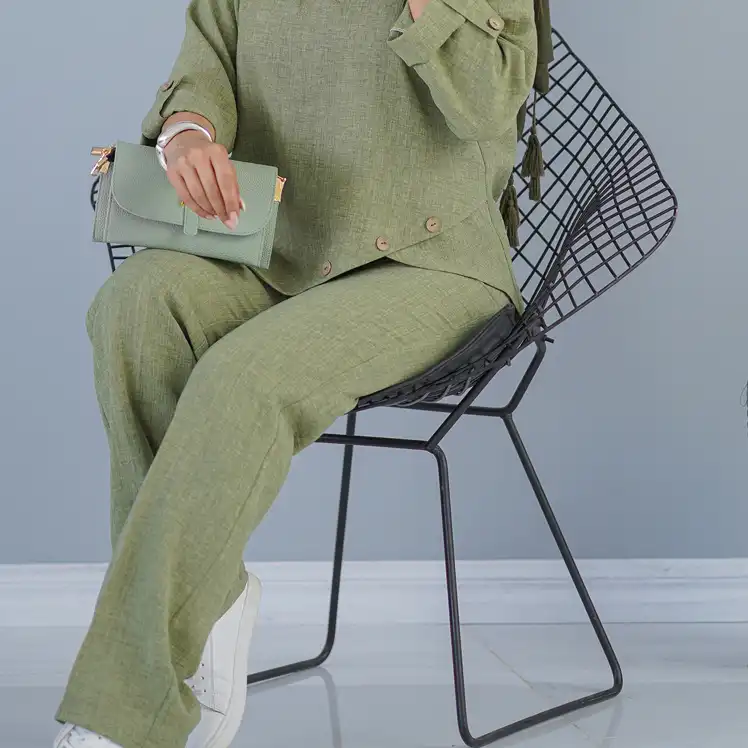 ست تونیک و شلوار زنانه السانا مدل آدنیس کد 182919