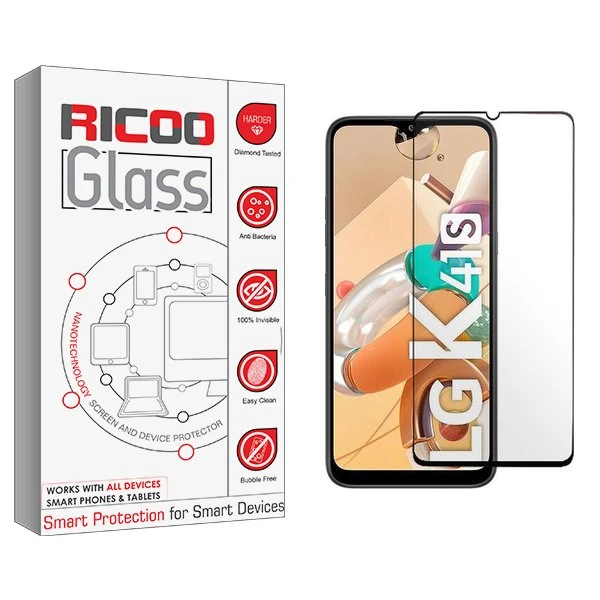 محافظ صفحه نمایش شیشه ای ریکو مدل RiC2 مناسب برای گوشی موبایل ال جی K41s