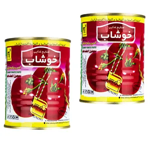 کنسرو رب گوجه فرنگی خوشاب - 800 گرم بسته 2 عددی