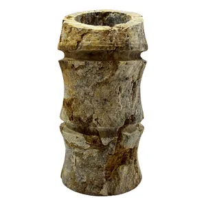 گلدان سنگی مدل تراورتن کد GTSN5801