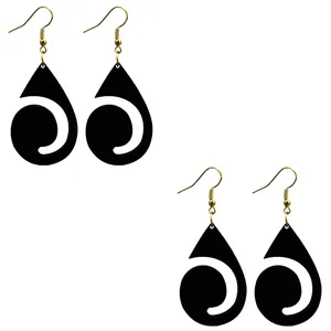 گوشواره زنانه هانستو مدل E2-007 مجموعه دو عددی