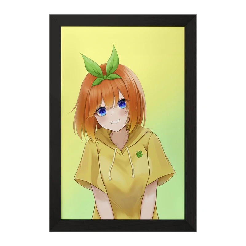 تابلو خندالو مدل یوتسوبا انیمه پنج عروس مساوی کد 32555