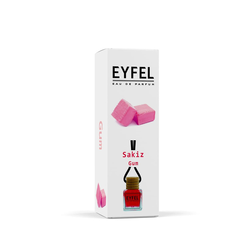 خوشبوکننده هوا خودرو  مدل آدامس و لوندر کد Gum-Lavender حجم 10 میلی لیتر بسته 2 عددی