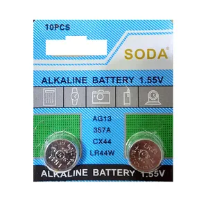 باتری ساعت سودا مدل LR 44 G13 بسته 2 عددی 