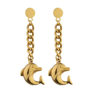 گوشواره طلا 18 عیار زنانه الن نار مدل ELN1096