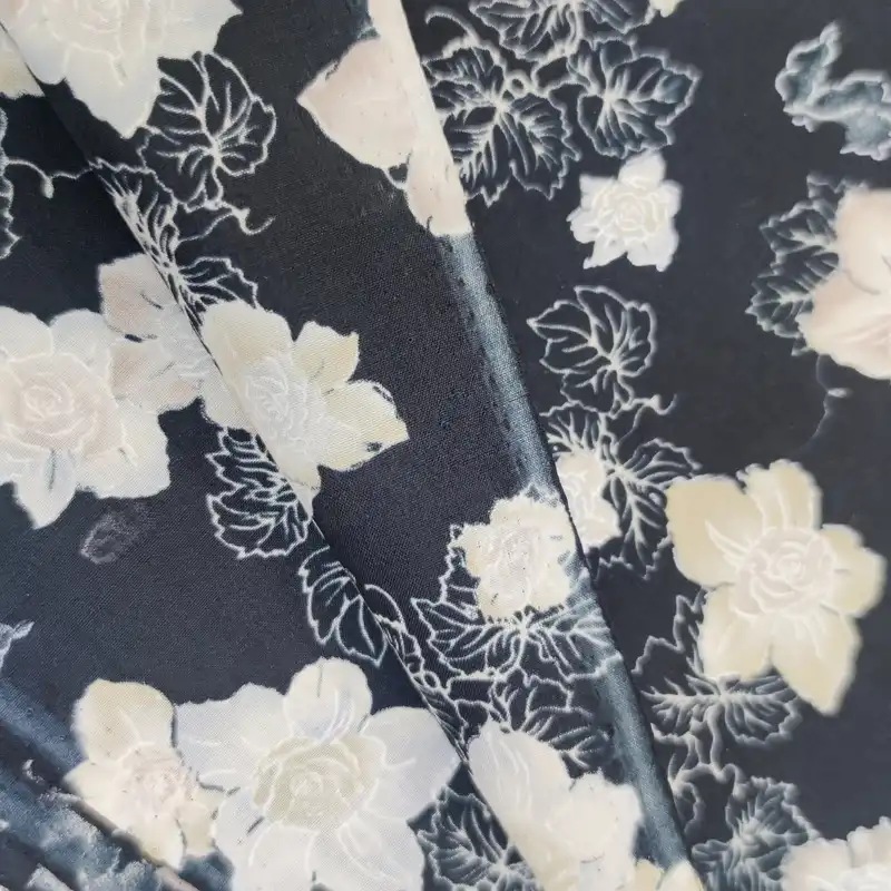 پارچه چادر مدل حجاب طرح گلدار کد A16