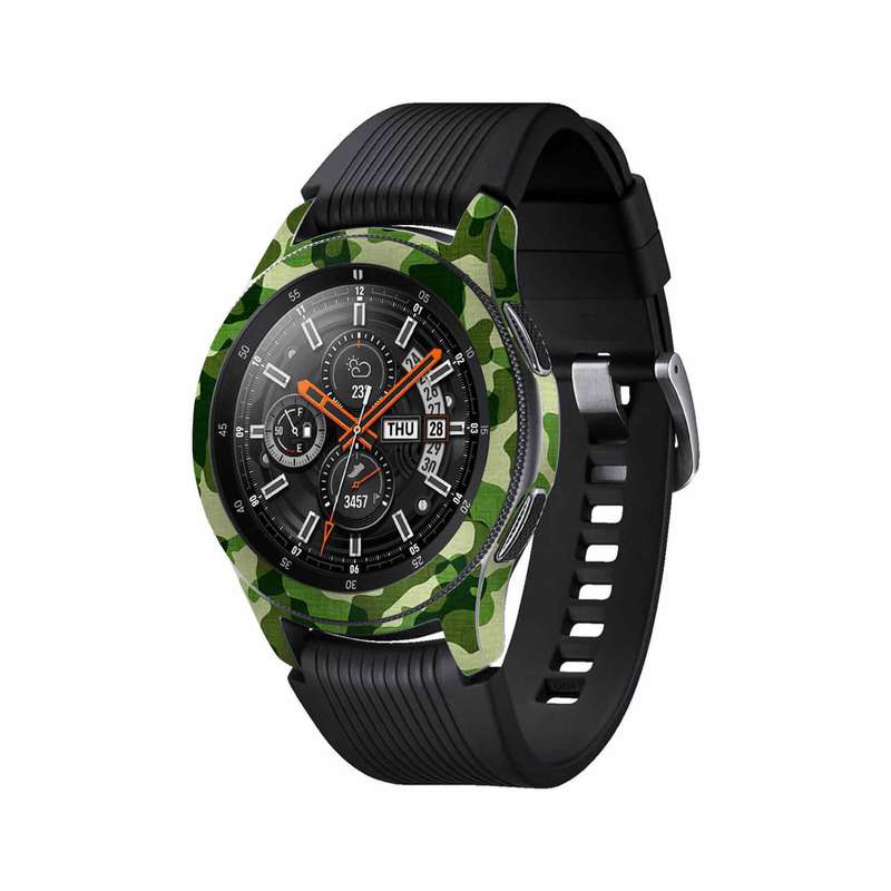 برچسب ماهوت طرح Army-Green-2 مناسب برای ساعت هوشمند سامسونگ Galaxy Watch 46mm