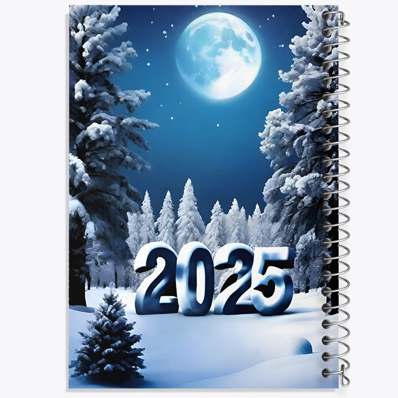 دفتر شطرنجی 50 برگ خندالو طرح سال 2025 میلادی کد F7946