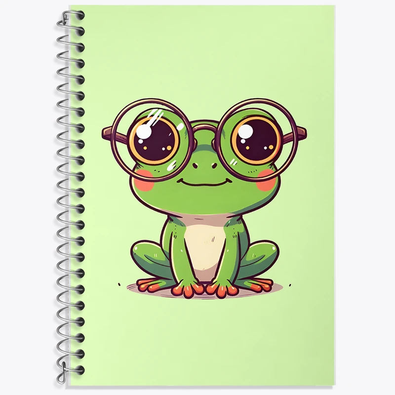 دفتر لغت 50 برگ خندالو طرح قورباغه بامزه کد N5254