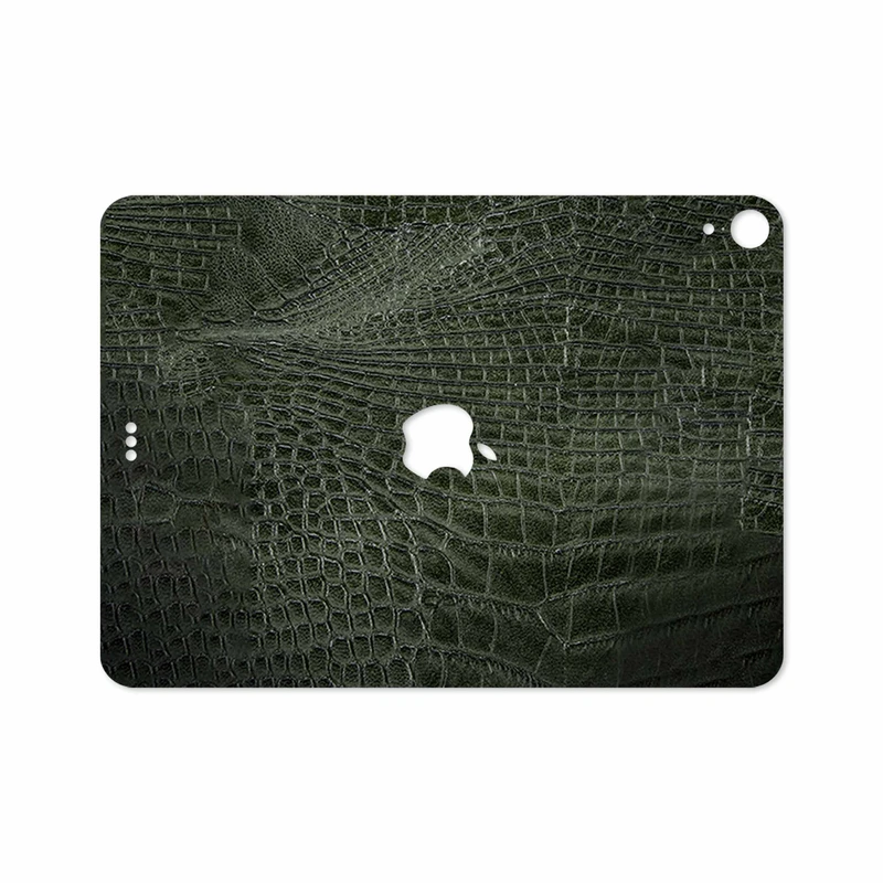 برچسب پوششی ماهوت مدل Green-Crocodile-Leather مناسب برای تبلت اپل iPad Pro 11 2018 A1980