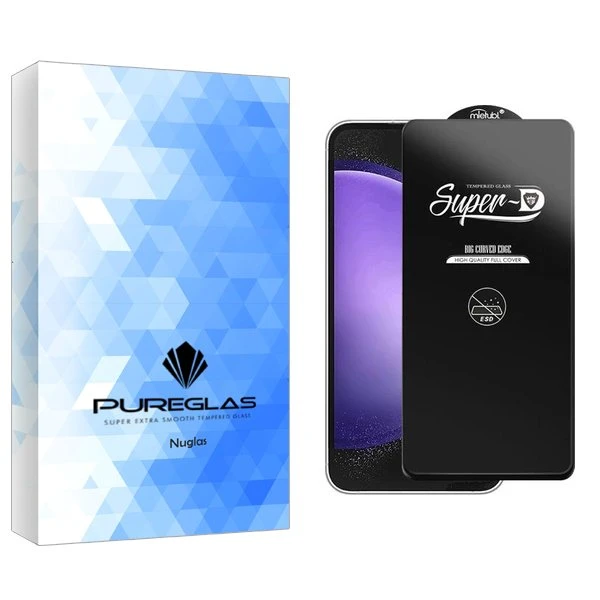 محافظ صفحه نمایش پیور گلس مدل NueGlas SuperD_ESD مناسب برای گوشی موبایل سامسونگ galaxy s23 fe