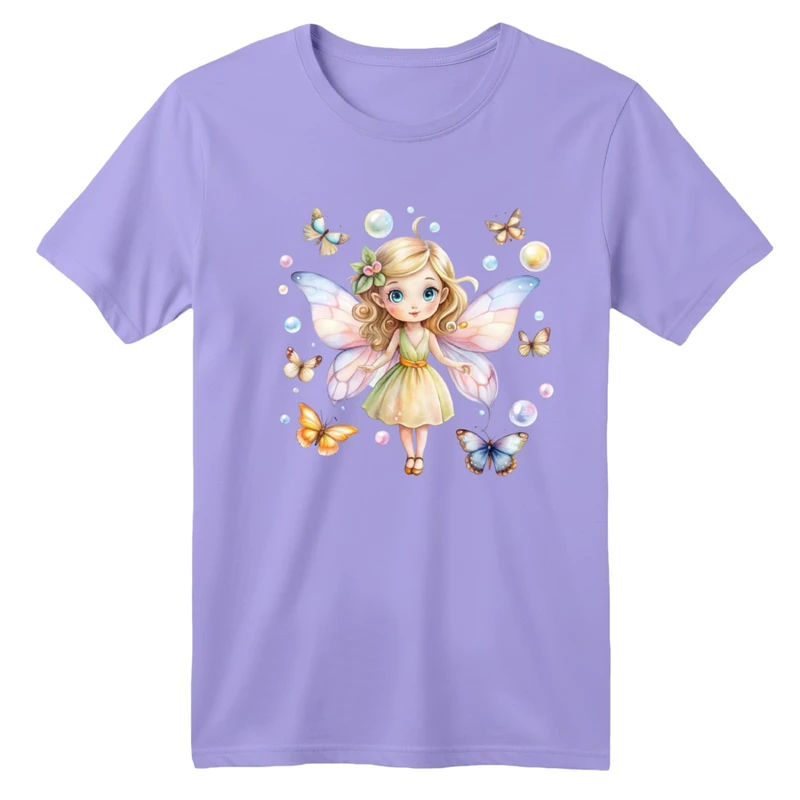 تی شرت آستین کوتاه بچگانه مدل دخترک کد 1