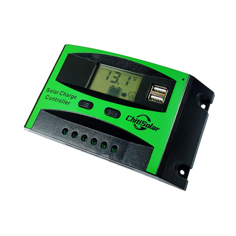 کنترل کننده دیجیتال شارژ خورشیدی چیتی سولار  مدل PWM-ADJ10