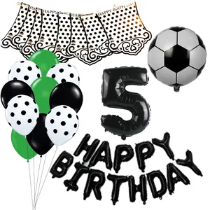 مجموعه 33 عددی تم تولد مستر تم طرح فوتبالی کد 5