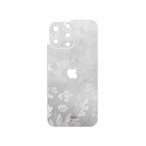 MAHOOT Silver-Wildflower Cover Sticker for Apple iPhone 16 Pro Max