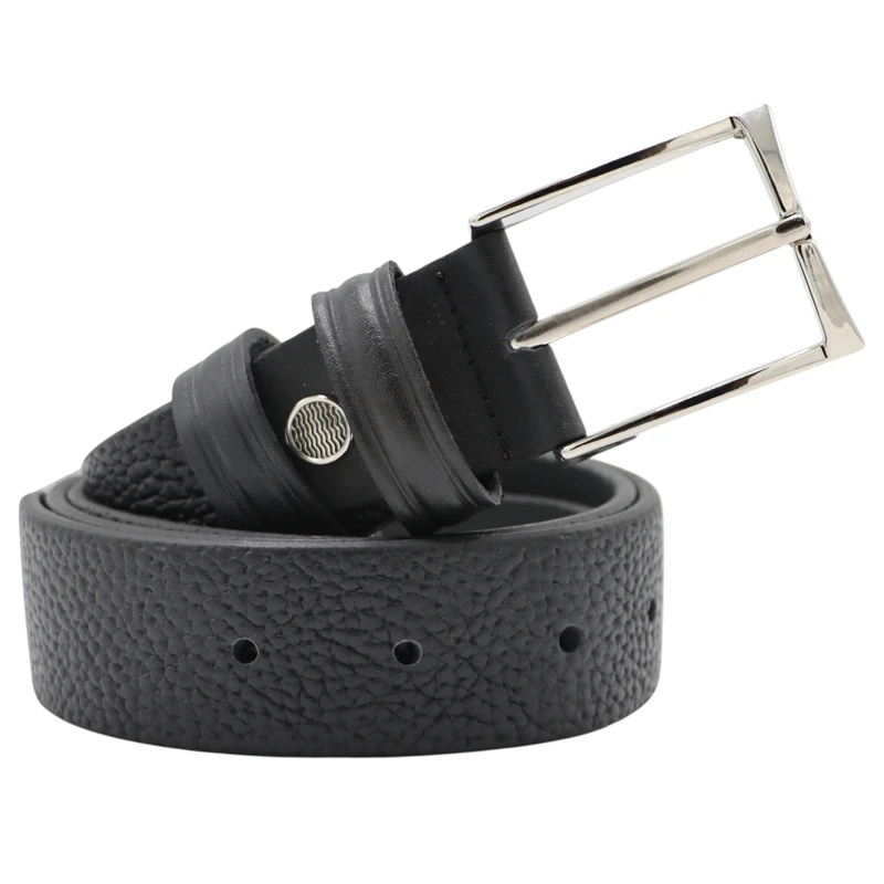 کمربند مردانه لردگام مدل چرم طبیعی کد 66