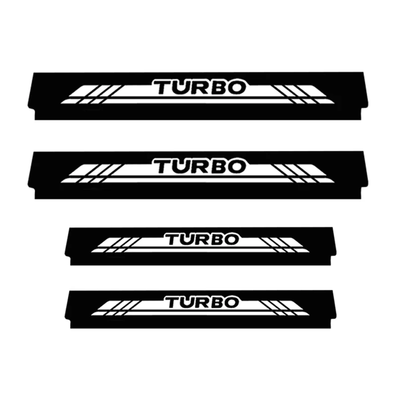 برچسب پارکابی مدل TURBO PRD مناسب برای پراید مجموعه 4 عددی