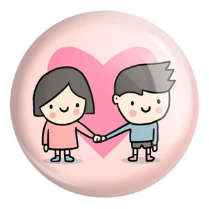 پیکسل خندالو طرح عاشقانه کد 27141 مدل بزرگ