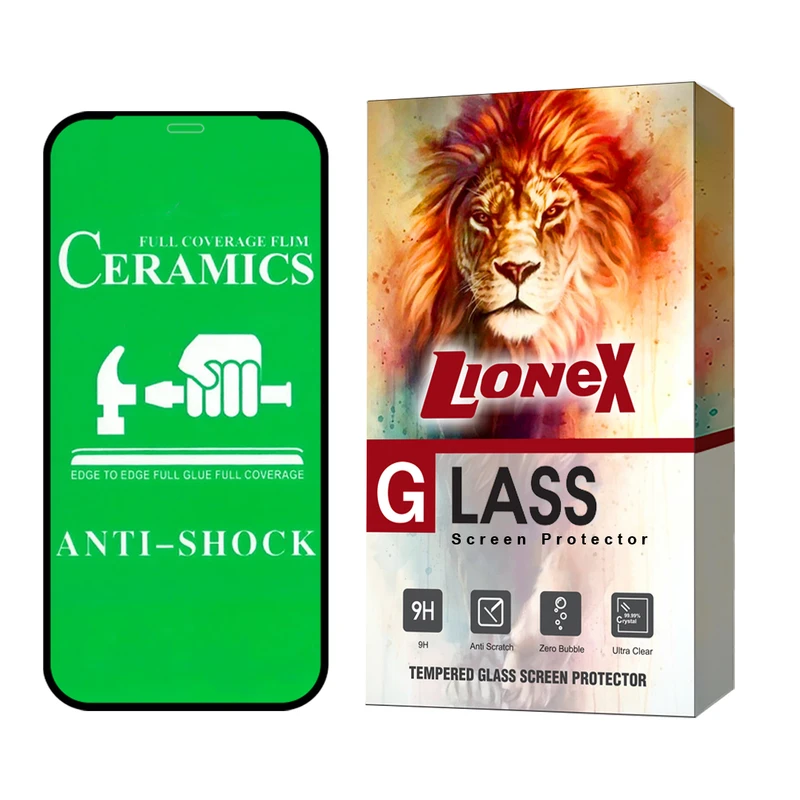محافظ صفحه نمایش لایونکس مدل CERCLRYL مناسب برای گوشی موبایل اپل iPhone 12 Pro / iPhone 12