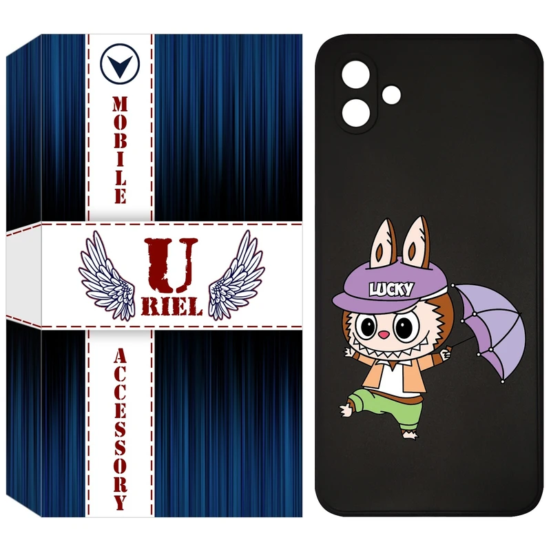 کاور یوریل قاب مدل KSH کد 125 طرح عروسک لبوبو مناسب برای گوشی موبایل سامسونگ Galaxy A05