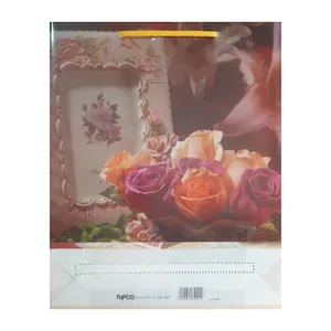 ساک هدیه پاپکو مدل سبد گل کد cxf-001
