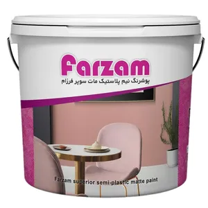 پوشرنگ نیم پلاستیک مات فرزام کد 103 وزن 5 کیلوگرم