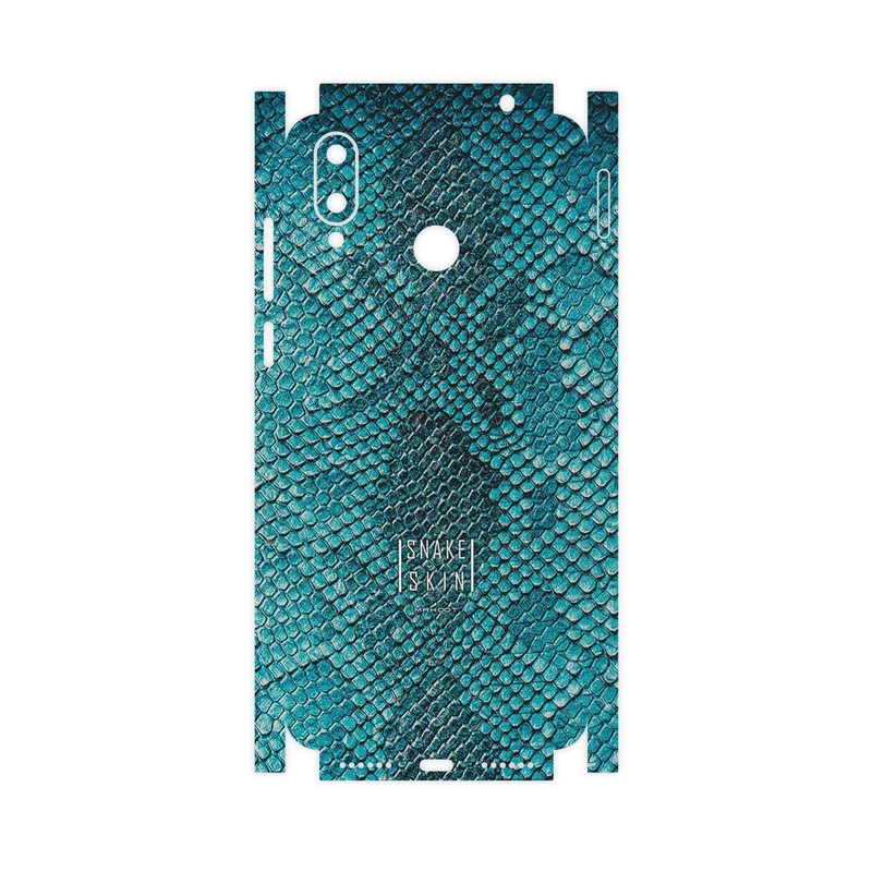 برچسب پوششی ماهوت مدل Blue Snake Skin-FullSkin مناسب برای گوشی موبایل جی پلاس Q10