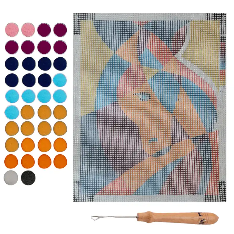 بسته فرشینه بافی مدل 6024 مجموعه 40 عددی