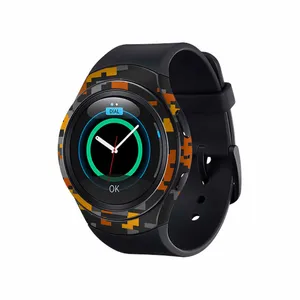 برچسب ماهوت طرح Army_Autumn_Pixel مناسب برای ساعت هوشمند سامسونگ Galaxy Gear S2