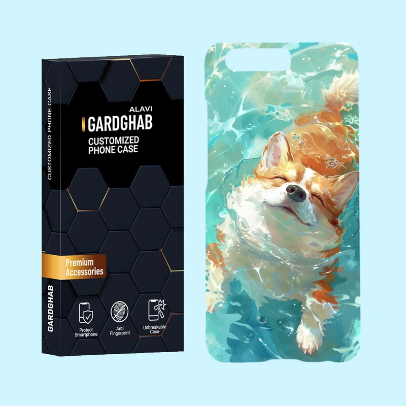 کاور گارد قاب علوی مدل حیوانات مناسب برای گوشی موبایل هواوی P10